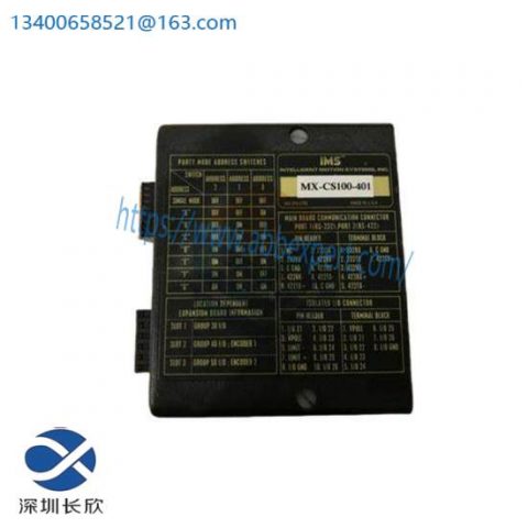 MX Controls IMS CS100-401, Industrial Automation Module, Advanced Control Solutions
