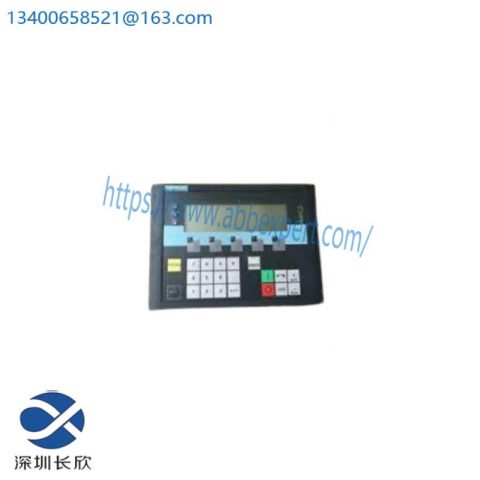 SIEMENS 6SL3055-0AA00-4CA4: Unmatched Operator Panel for Seamless Automation