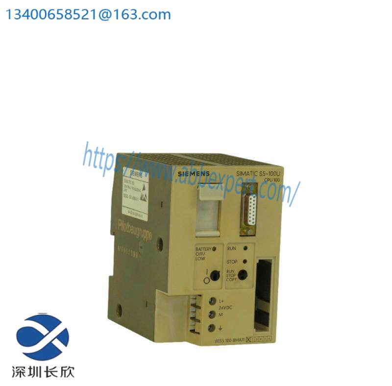 6es5100-8ma11_siemens_cpu_100_processor_module.jpg SIEMENS 6ES5100-8MA11 CPU 100 Processor Module: High-Performance Control Heart for Industrial Automation