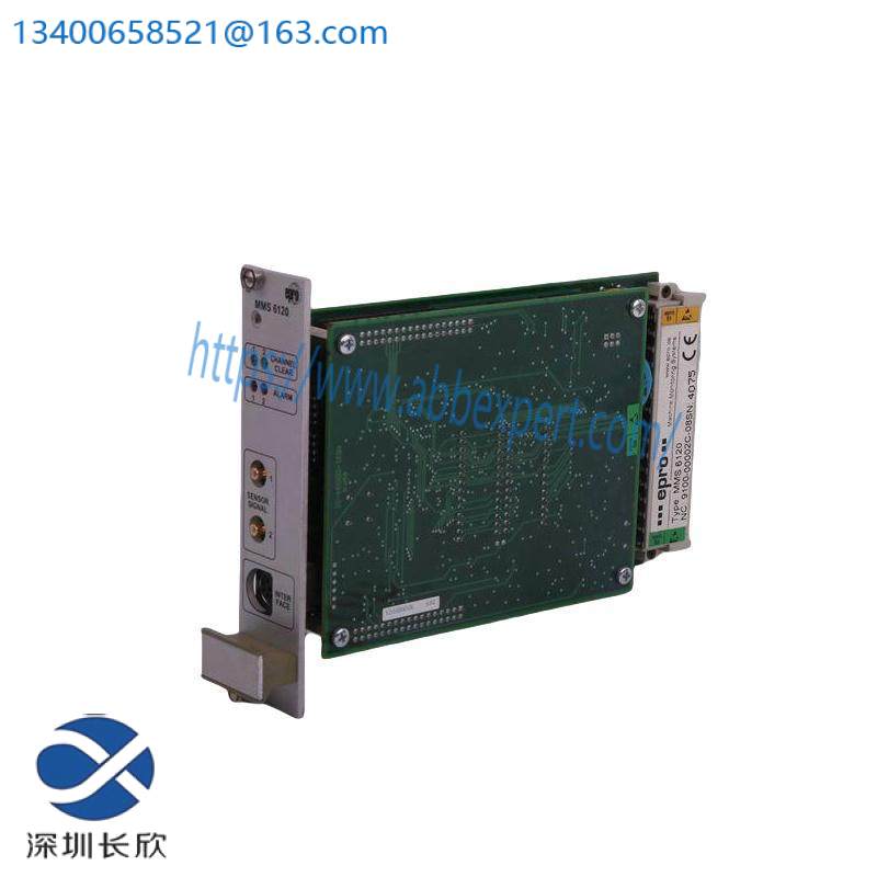emerson_epro_mms6120_dual_channel_bearing_vibrationmonitor.jpg Emerson Epro MMS6120 Dual Channel Bearing Vibration Monitor - Advanced Solution for Industrial Control Systems