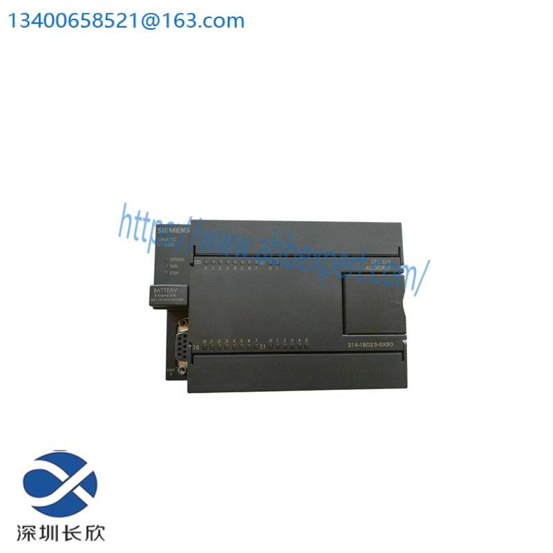 siemens_6es7214-1bd23-0xb0_plc_module.jpg SIEMENS 6ES7214-1BD23-0XB0 PLC MODULE: Advanced Control Solution for Industrial Automation