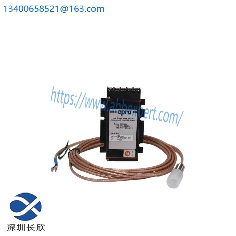 emerson_pr6423_000-000_con011_eddy_current_transducer.jpg EPRO CON011 Eddy Current Signal Converter, PLC Module