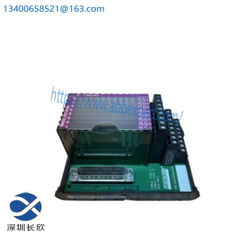 p0916ccoc_foxboro_terminal_accessories.jpg Foxboro IAP20T22B01FM2L1 Analog Input Module for Process Automation, High Accuracy and Reliability
